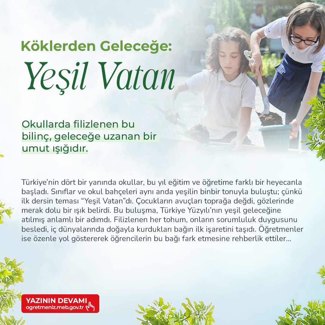 Köklerden Geleceğe: Yeşil Vatan