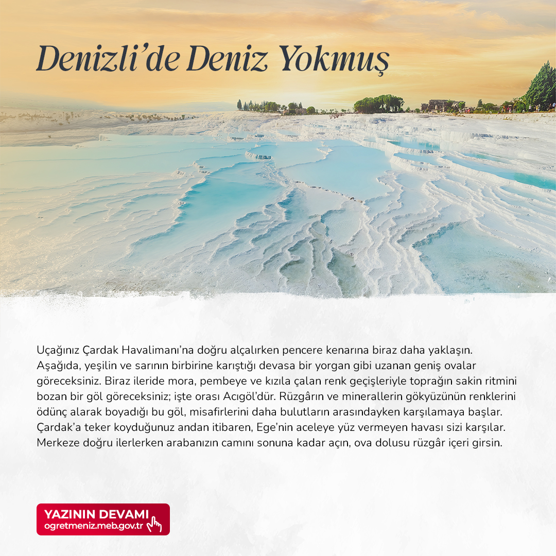 Denizli’de Deniz Yokmuş